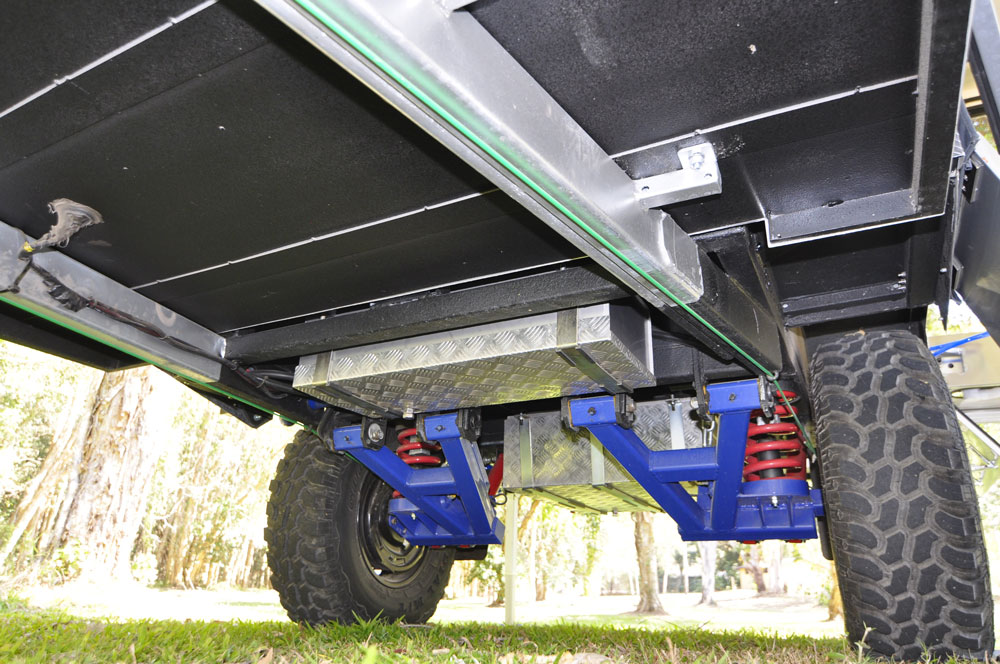 Now here's an off road trailer that knows how to work properly