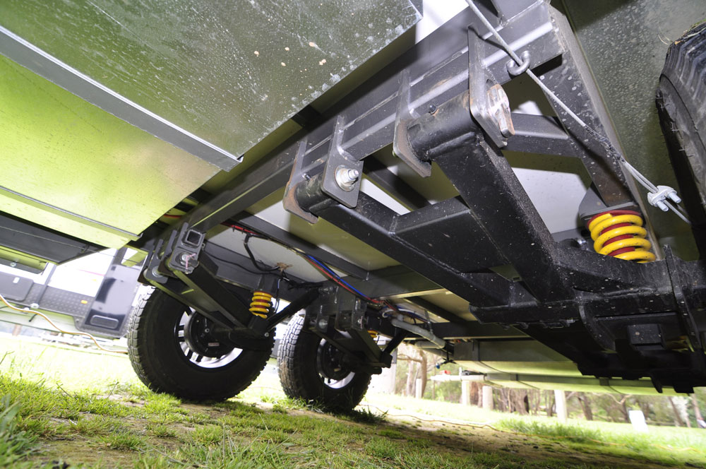 The undersides are representative of exceptional build quality - inspect it at your local dealer